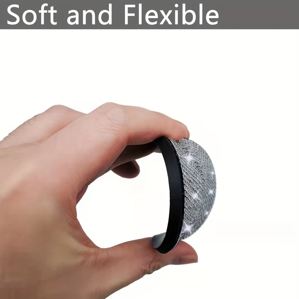 1pc Bling Car Cup Holder Coaster, 2.75 Inch Anti-Slip Shockproof, Full Rhinestone Design, Universal Fit Most Cars