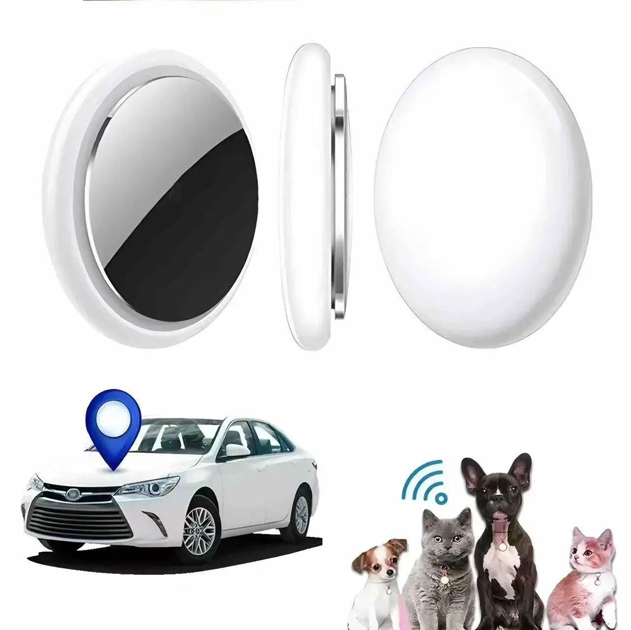 Smart Finder Tracker Key Finder Phone Airtag APP Search With Alarm Real-time Location Children Positioning Tracker Pet Locator