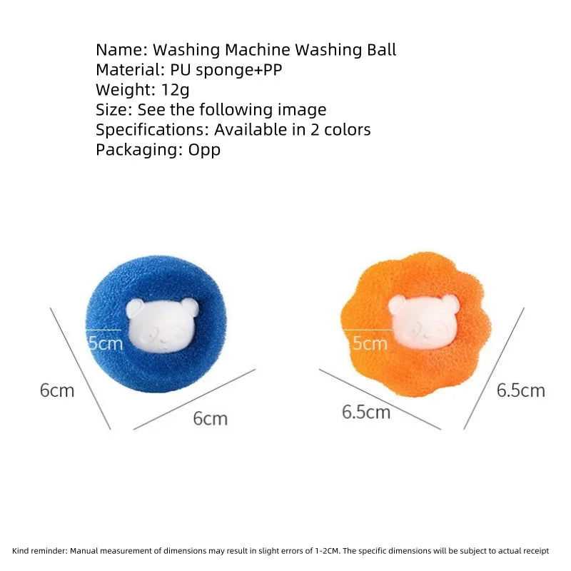 3-10pcs Pet Hair Remover Reusable Ball Laundry Washing Machine Filter Wool Sticker Cat Hair Remover Pet Fur Lint Catcher Home