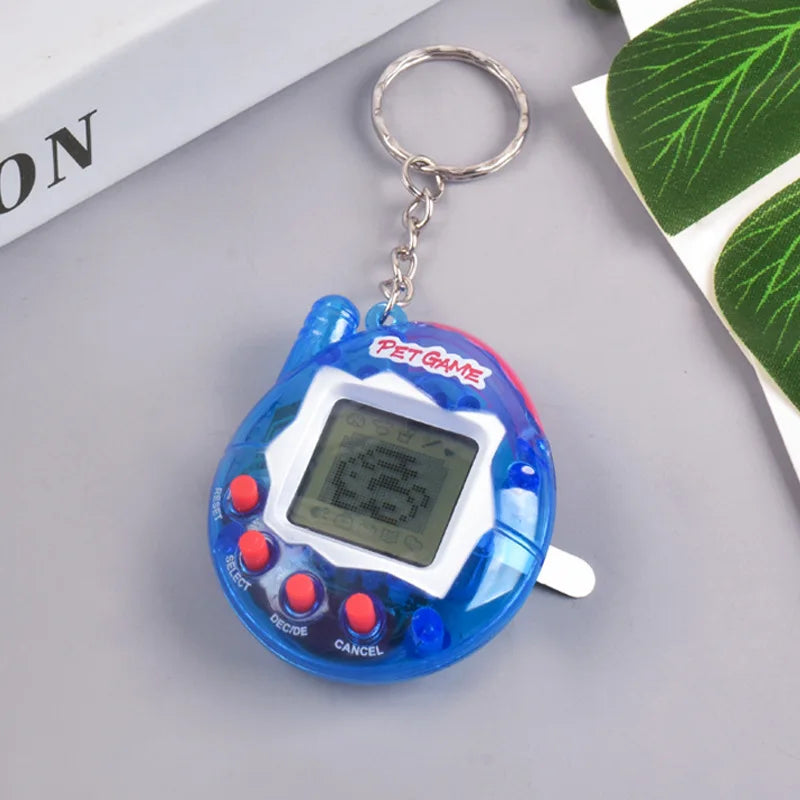 1PC Transparent Electronic Pets Nostalgic 168 Pets In One Virtual Cyber Digital Nostalgic Funny Toys Pixel Funny Play