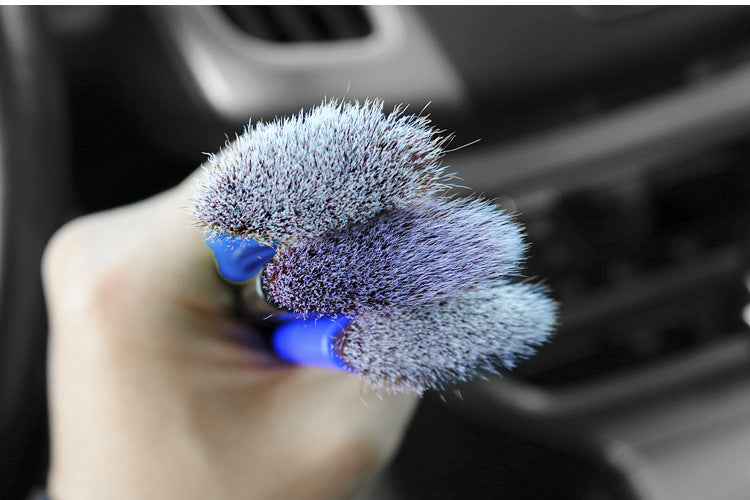 Effortlessly Clean Your Car's Interior with this Soft Brush Air Conditioner Cleaning Tool -  Soft Bristles - For All Car Models - Suitable for Regular Car Maintenance - Great Gift for Car Enthusiasts