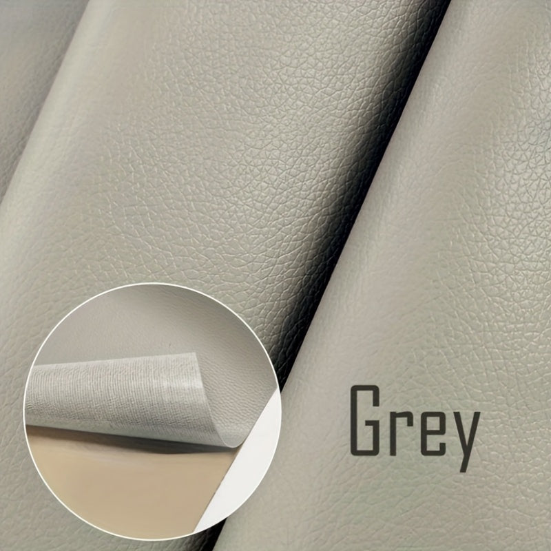 1pc Self-Adhesive Sofa Repair Patch - Durable PU Artificial Leather for Furniture, Table, Chair, Car Seat, Bicycle Cushion, and Restaurant Seat Repair - Easy Fixation, Long-Lasting, Water-Resistant, and Versatile