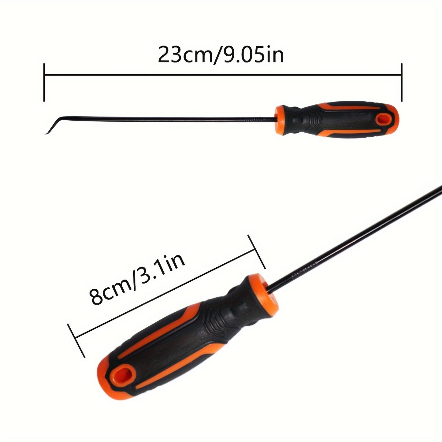 6pcs Heavy Duty Precision Pick Hook Set, Car Auto Oil Seal/O-Ring, Seal Gasket, Pick Hook Puller Remover, Auto And Electronics Maintenance Tools, Practical Tools Gifts