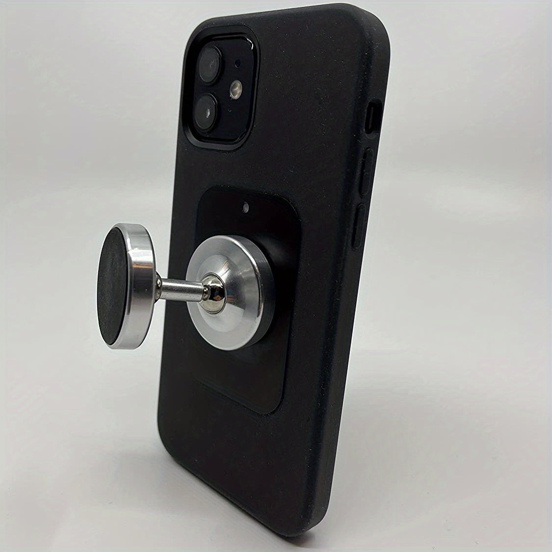 Universal Magnetic Phone Mount Holder - Seamless Connection, Secure Grip for Gym & Car - Strong, Impact-Resistant, Hands-Free Convenience