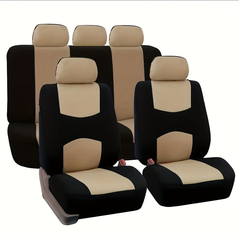Car Seat Cover For 5 Seats Universal Fit Seat Covers For SUV Interior Accessories Car Seat Protector For Cars Trucks And SUV Christmas Gift