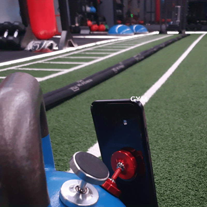 Universal Magnetic Phone Mount Holder - Seamless Connection, Secure Grip for Gym & Car - Strong, Impact-Resistant, Hands-Free Convenience