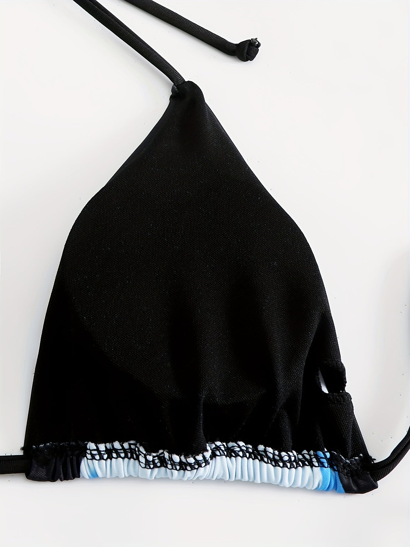 Flame Print Two-Piece Bikini Swimsuit, Beachwear, Women's Swimwear, Fire Design Bathing Suit, Adjustable Tie, Summer Fashion