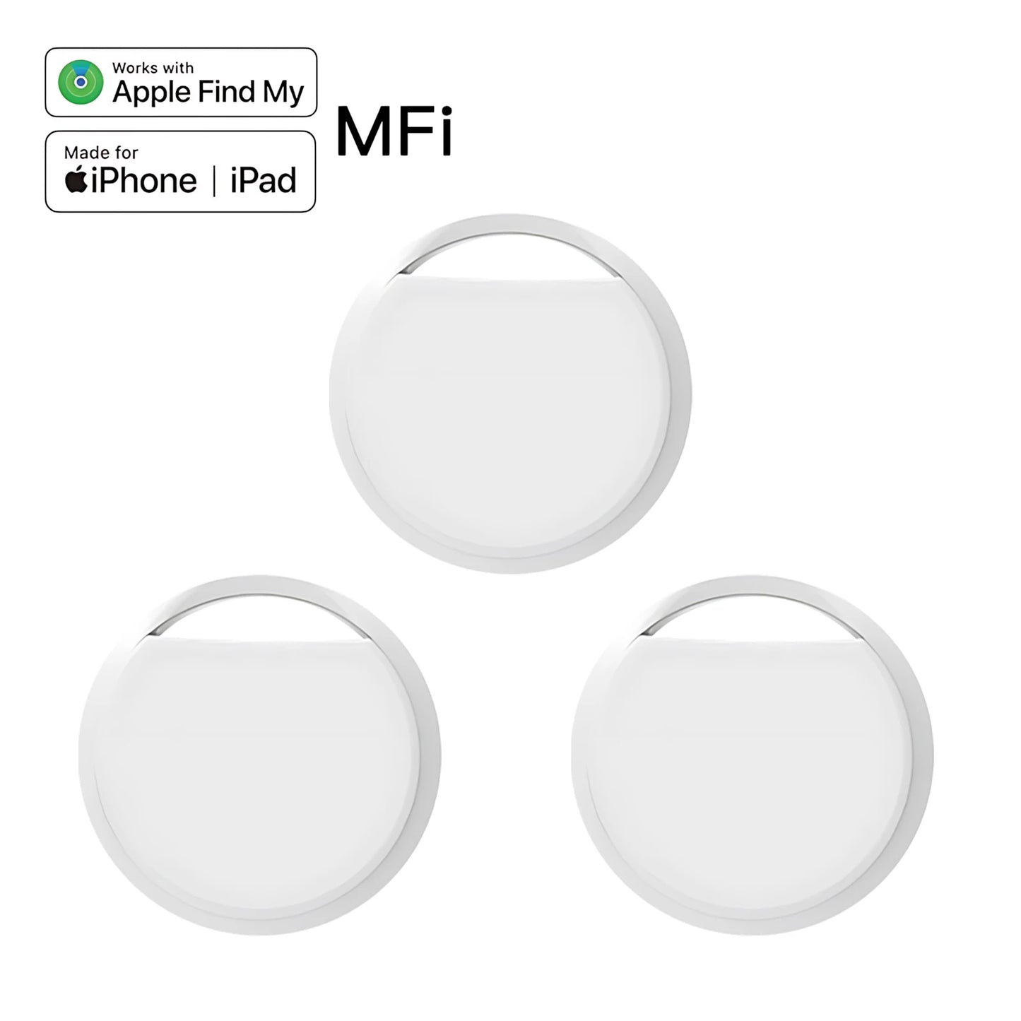 GPS Smart Tracker Mini Tag For IOS iPhone Find My APP ITag Anti Lost Reminder Device MFI Rated Locator Car Key Pet Kids Finder