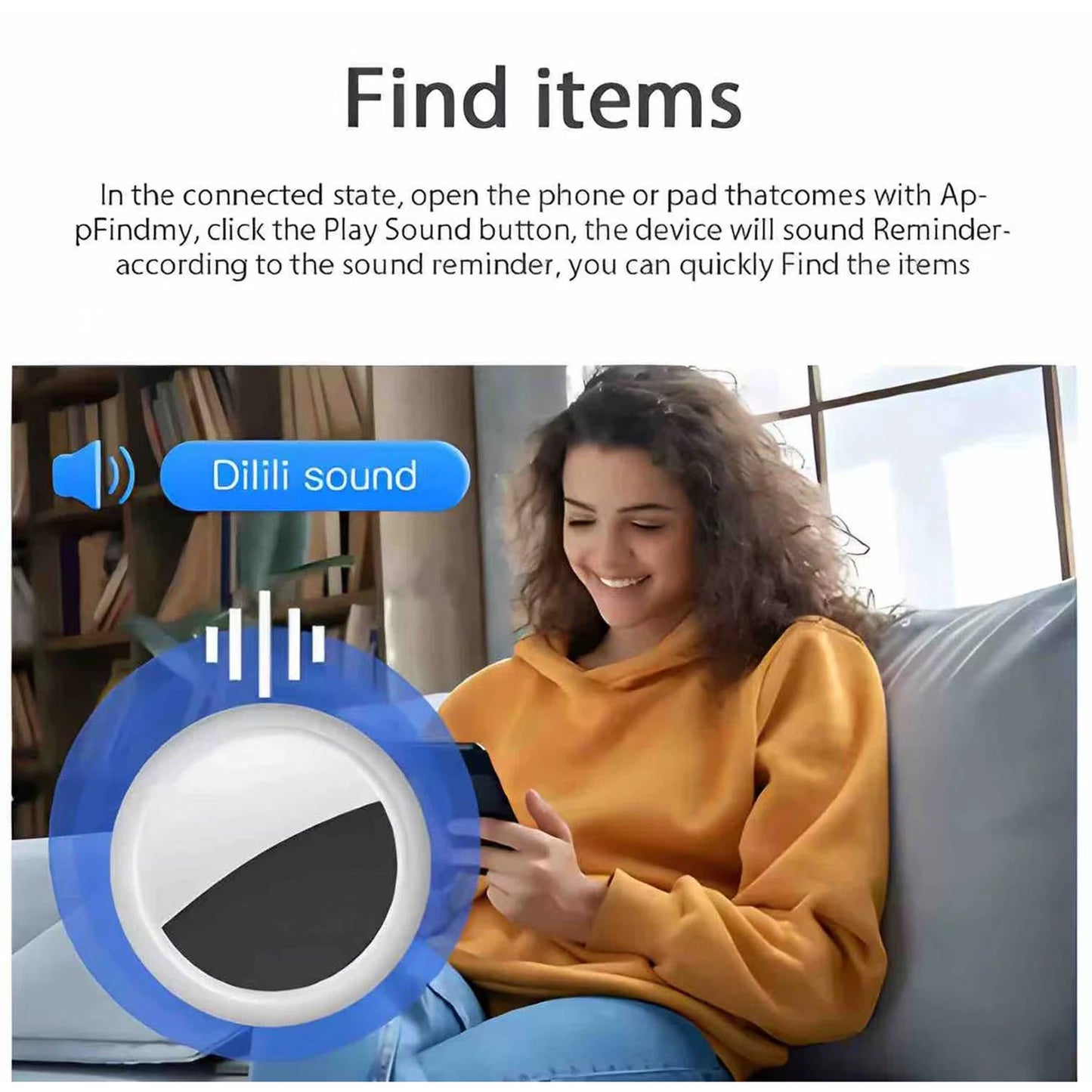 Smart Finder Tracker Key Finder Phone Airtag APP Search With Alarm Real-time Location Children Positioning Tracker Pet Locator