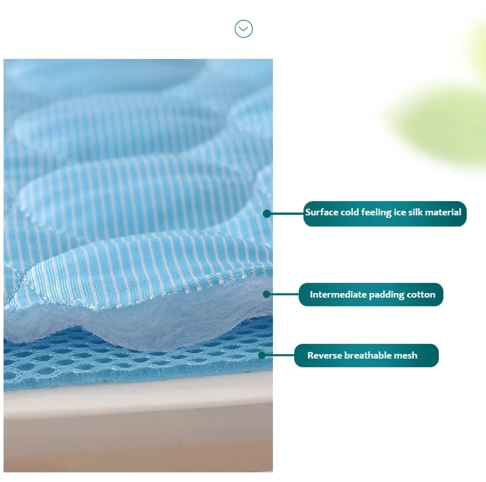 Summer Dog Cooling Mat Pet Cold Bed Extra Large for Small Big Dogs Pet Accessories Cat Durable Blanket Sofa Ice Pad Blanket