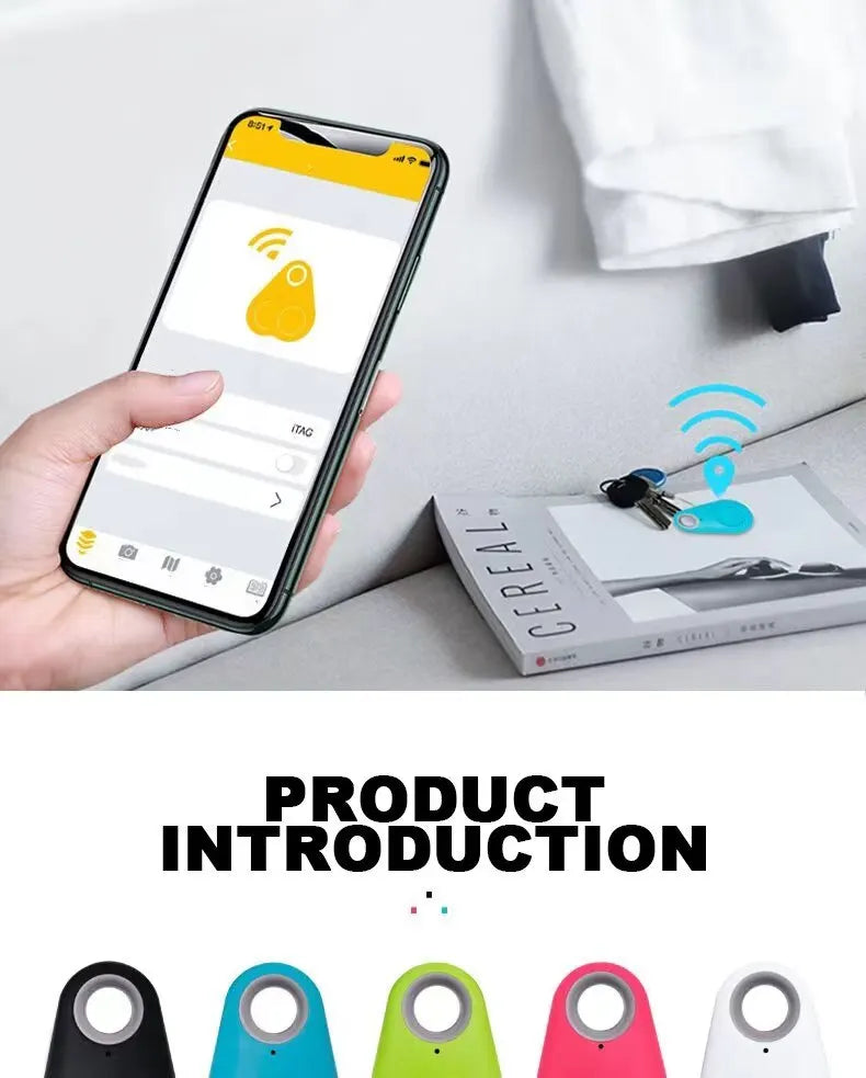 Smart BT Tracker Key Locator Pet Anti-Lost Sensor Device With BT For Kids Wallets Luggage Suitcases