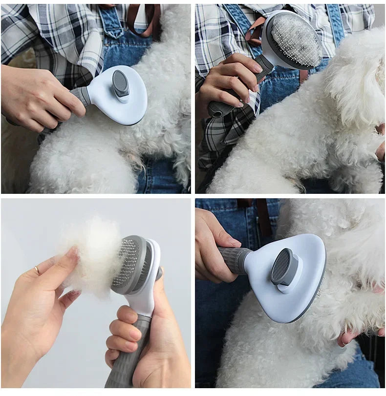 Hair Removal Brush for Dogs and Cats Non-sliding Beauty Brush Dog Beauty Equipment Pet Hair Removal Comb Pet Products