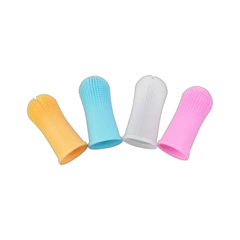 Super Soft Dog Toothbrushes Cleaning Finger Brush For Dog and Cat Grooming Nontoxic  Teethbrush  Dental Care Pet Products