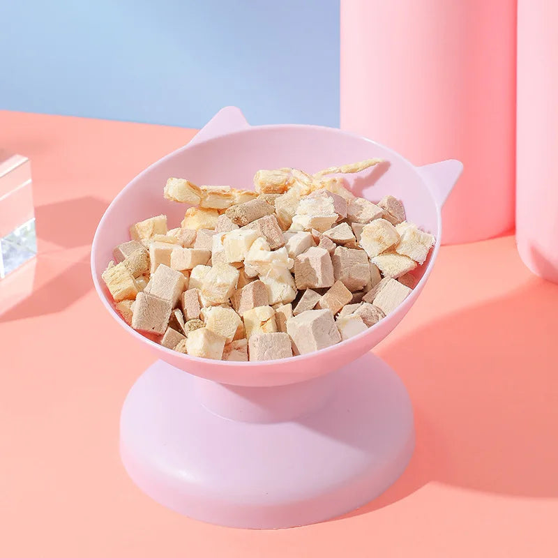 New pet Food Bowl Tilt High Bottom Neck Protector Antichoking Dog and Cat Water Bowl Antidumping Dog Feeding Supplies