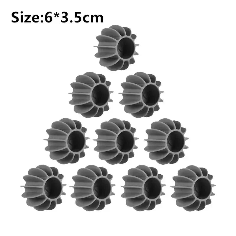 3/5/10pcs Reusable Silicone Laundry Ball Pet Hair Remover Cat Hair Catcher Washing Machine Cleaning Tools for Clothes