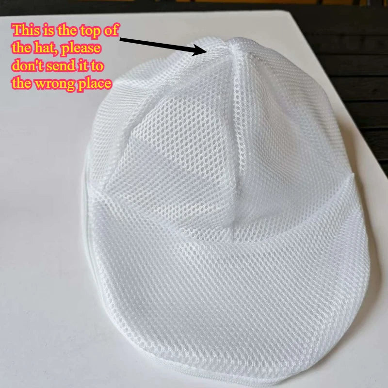 Hat cleaner cage for washing machine, hat cleaner with mesh bag, hat cleaner for baseball cap