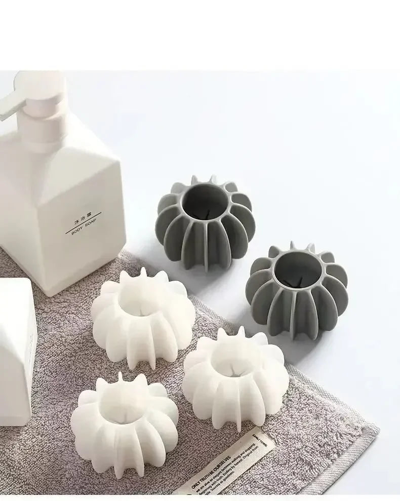 3/5/10pcs Reusable Silicone Laundry Ball Pet Hair Remover Cat Hair Catcher Washing Machine Cleaning Tools for Clothes