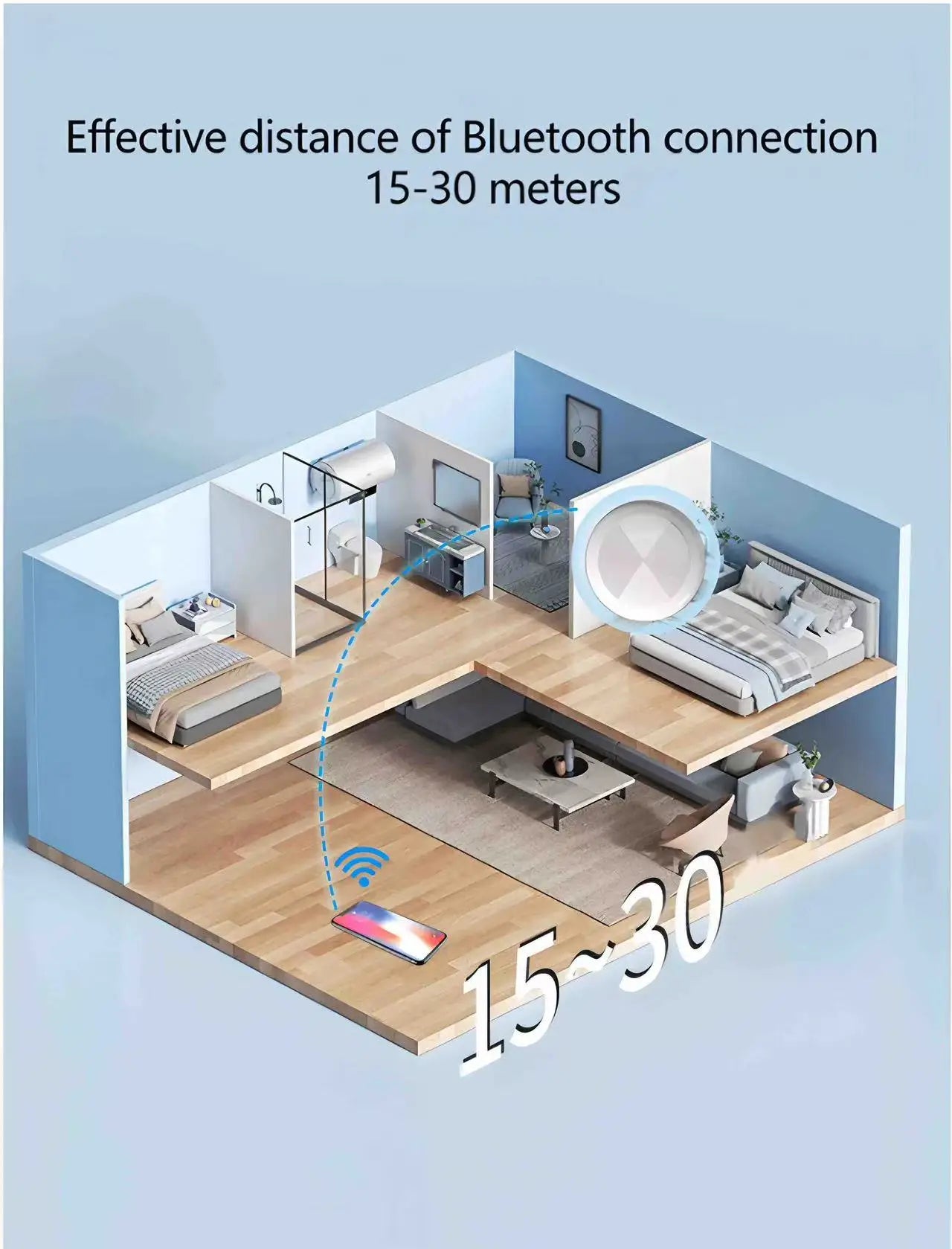 Smart Finder Tracker Key Finder Phone Airtag APP Search With Alarm Real-time Location Children Positioning Tracker Pet Locator