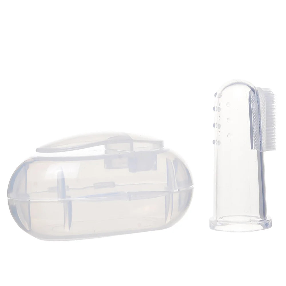 Super Soft Dog Toothbrushes Cleaning Finger Brush For Dog and Cat Grooming Nontoxic  Teethbrush  Dental Care Pet Products