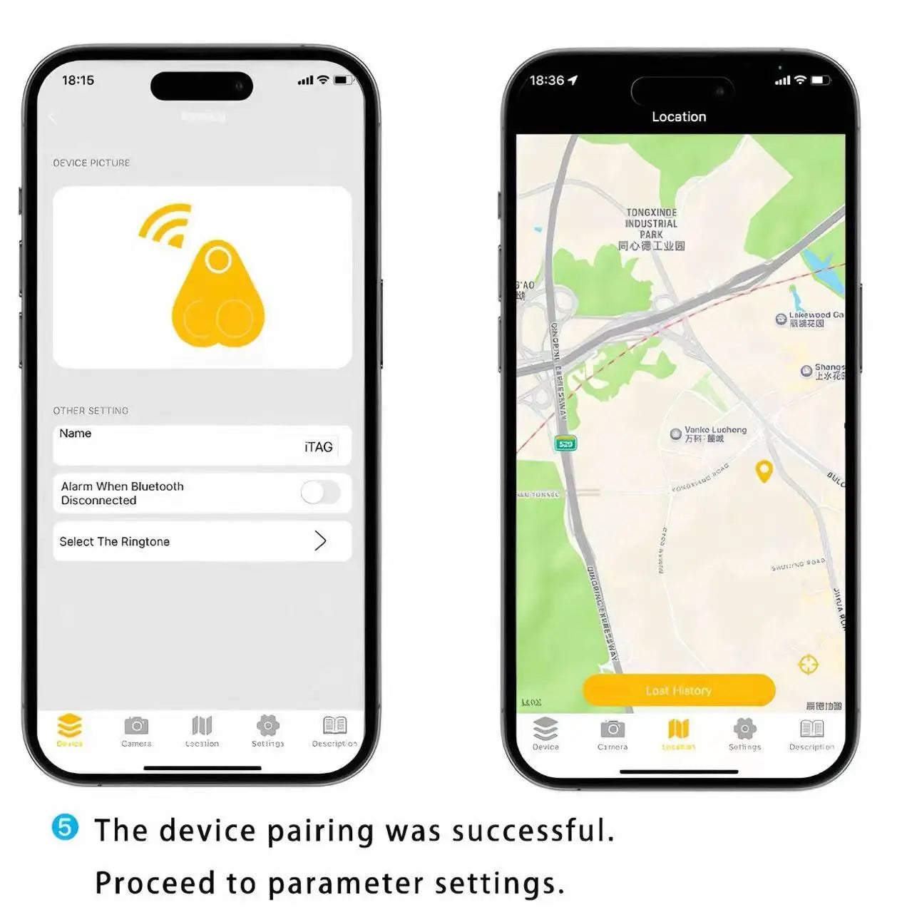 Smart Finder Tracker Key Finder Phone Airtag APP Search With Alarm Real-time Location Children Positioning Tracker Pet Locator