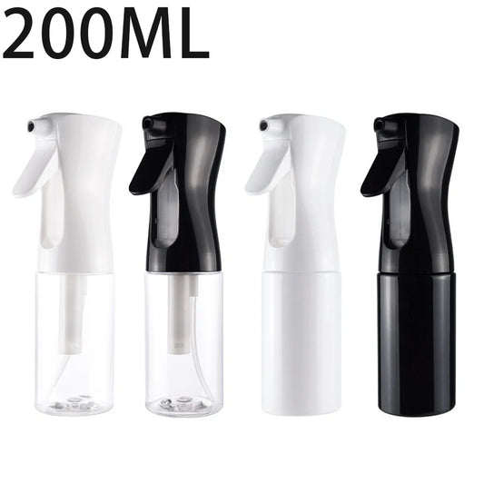 200ML Empty Spray bottles, Continuous Spray Bottle for Hair, Spray Water Bottle Fine Mist Refillable, Skin Care, Showering Pets,