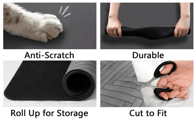 Pet Feeding Dropshipping Pet Placemat for Food and Water Bowl, with Waterproof Rubber Backing, Quick Dry Water Mat for Dog Cat