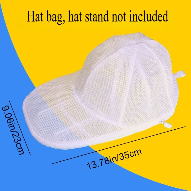 Hat cleaner cage for washing machine, hat cleaner with mesh bag, hat cleaner for baseball cap