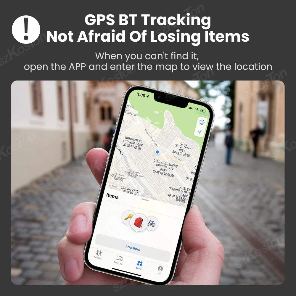 Mini GPS Tracker Smart Tag Compatible with iOS Find My APP Global Locator Anti-lost Finder for Car Pet Keys Wallet Suitcase iTag
