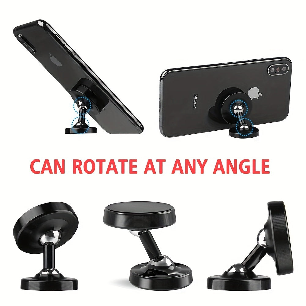 Universal Magnetic Phone Mount Holder - Seamless Connection, Secure Grip for Gym & Car - Strong, Impact-Resistant, Hands-Free Convenience